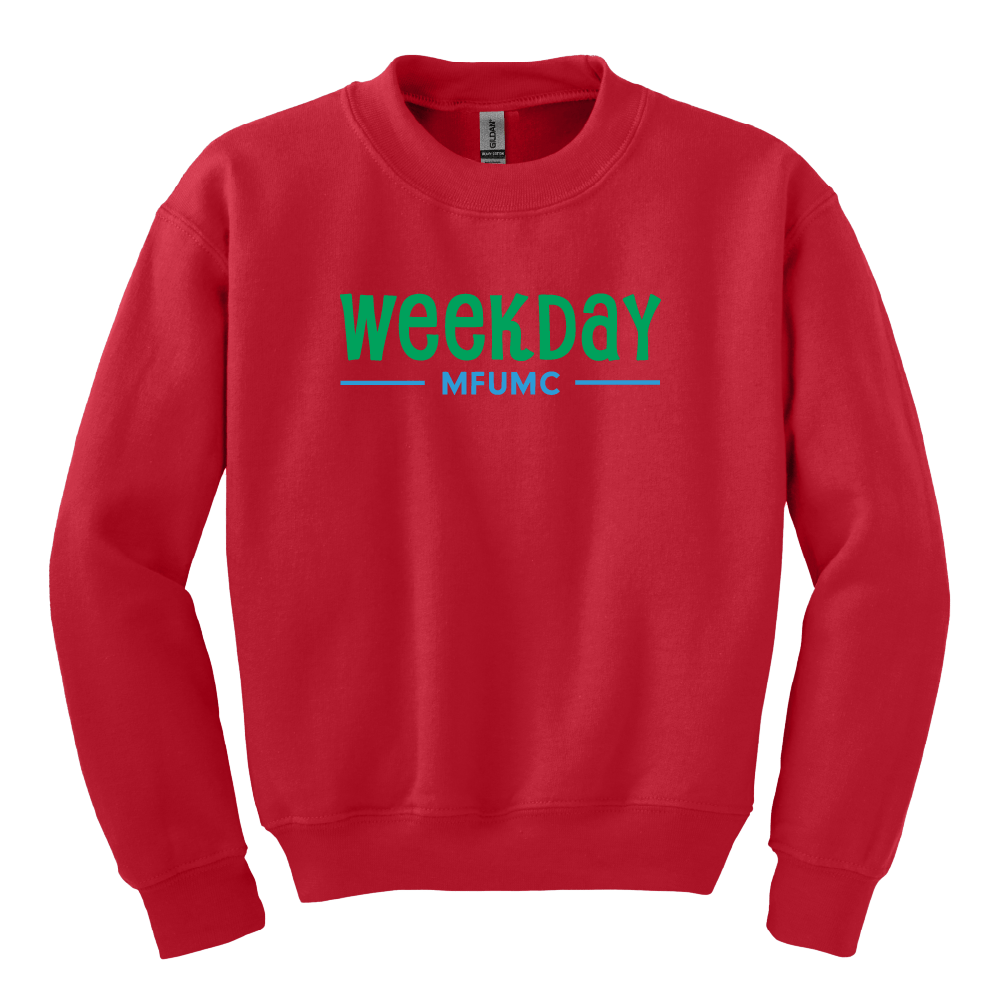 Weekday New Logo Youth Crewneck Sweatshirt