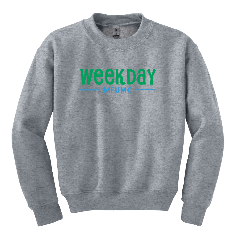 Weekday New Logo Youth Crewneck Sweatshirt
