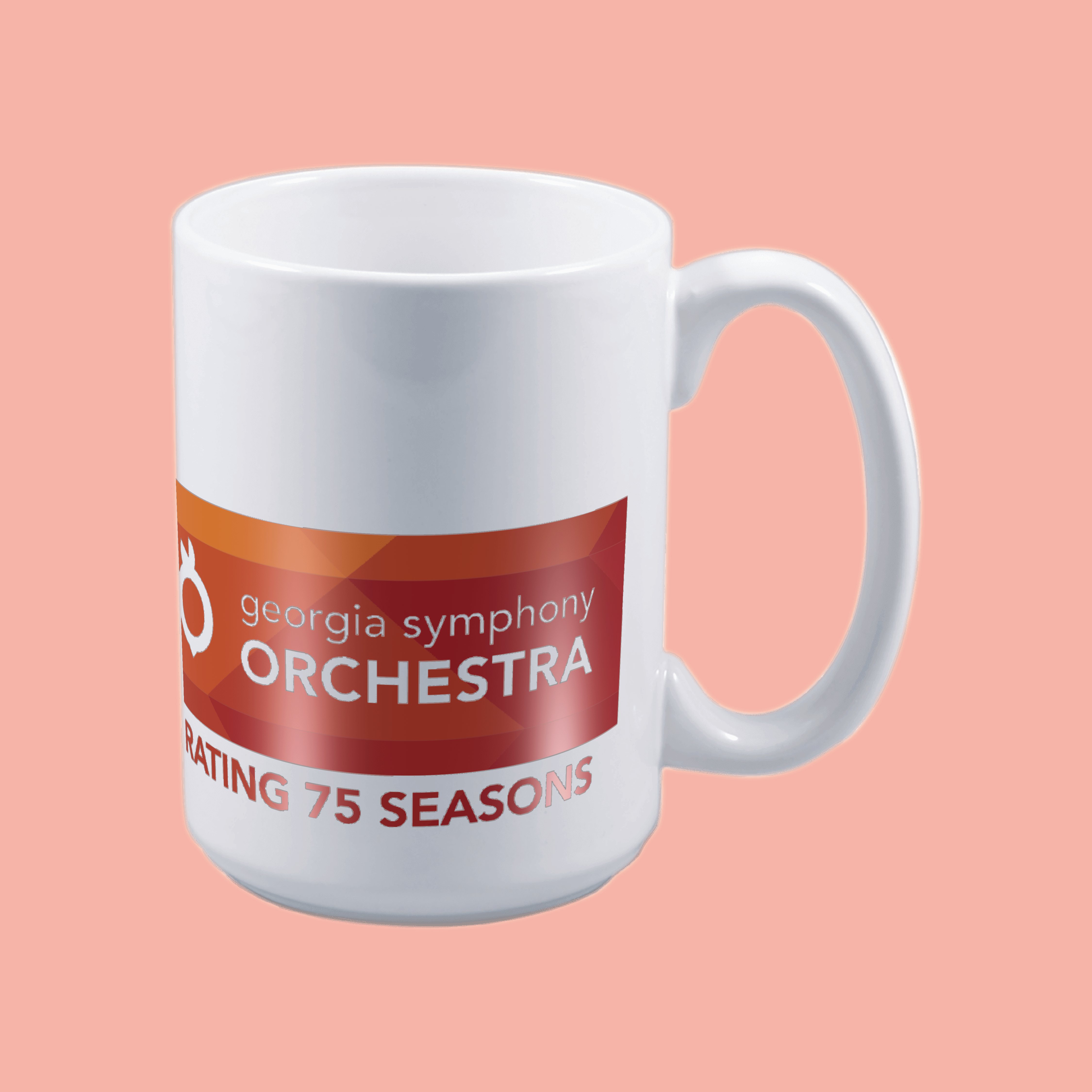 GSO 75th Anniversary Coffee Mug, 15oz