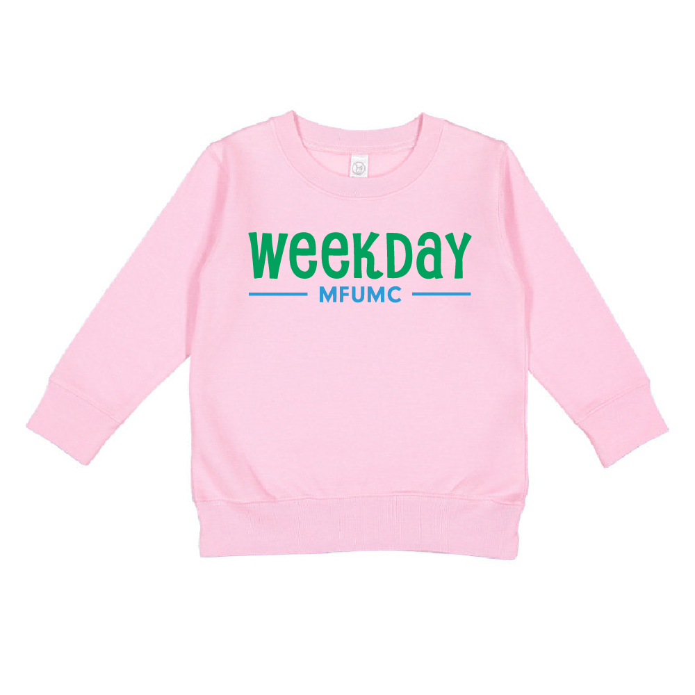 Weekday New Logo Toddler Crewneck Sweatshirt