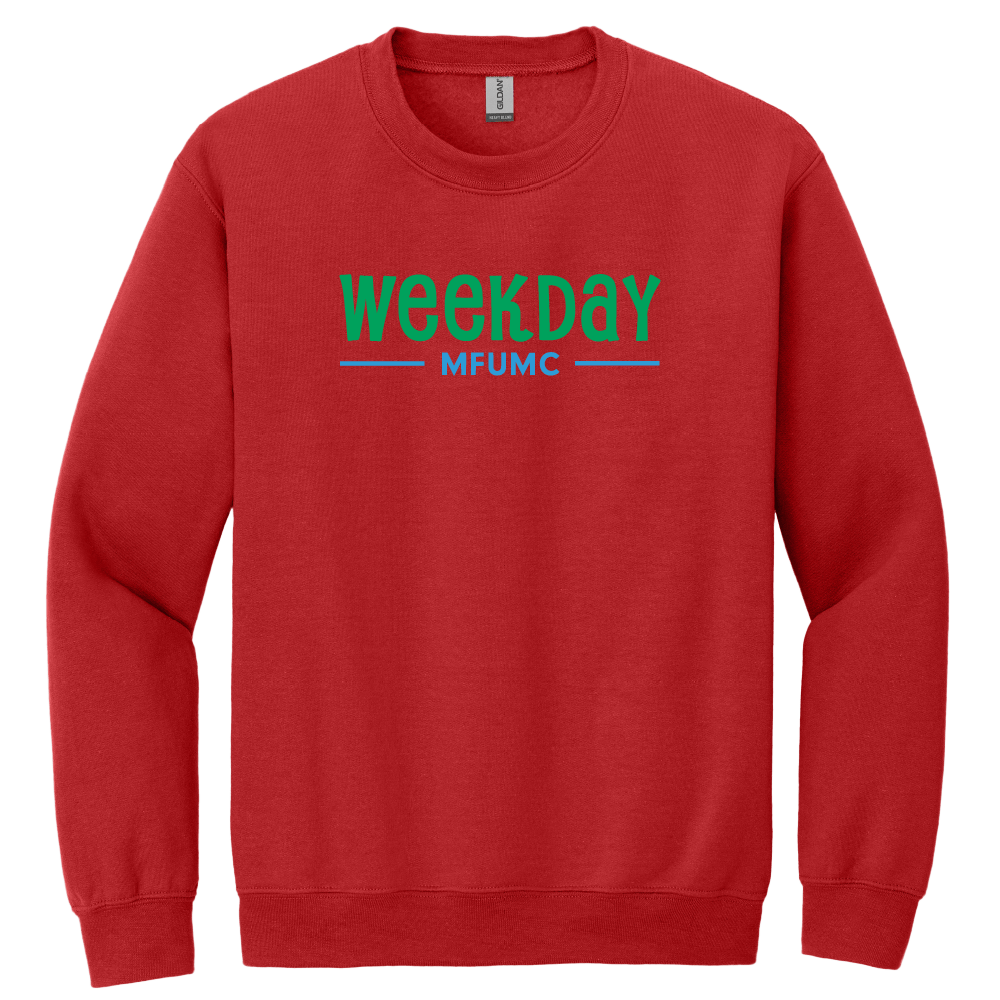 Weekday New Logo Adult Crewneck Sweatshirt