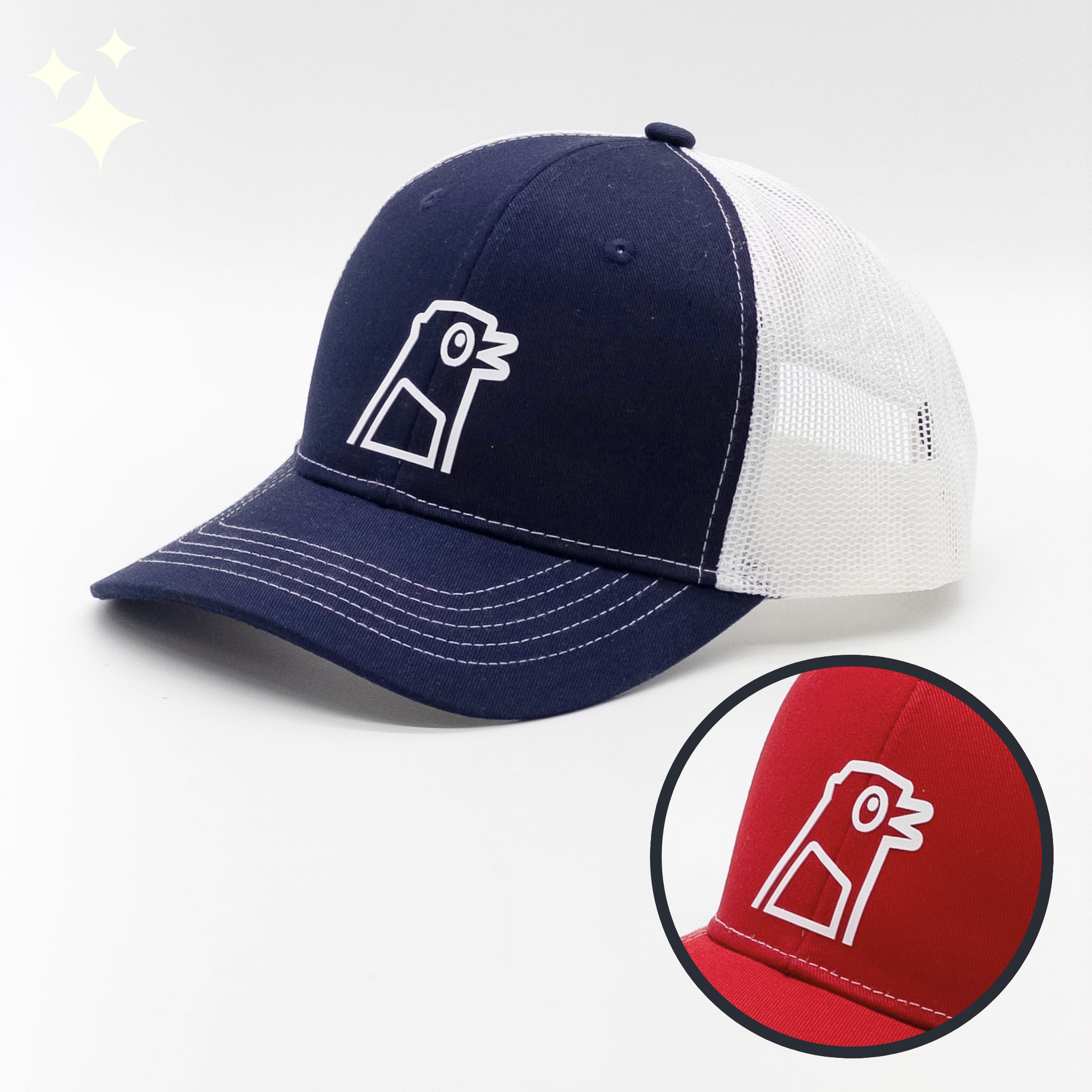 Youth "Lil Big Chicken" Snapback Trucker Cap