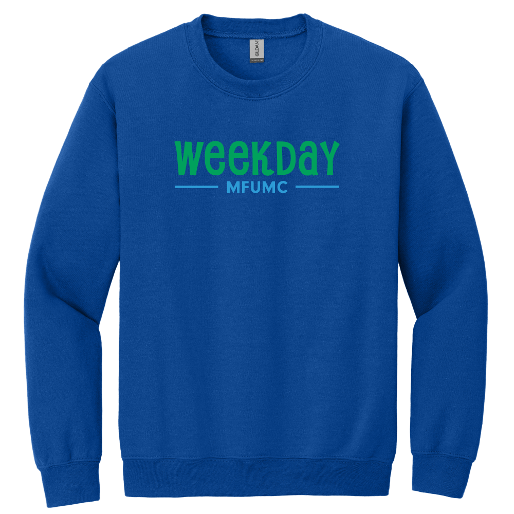 Weekday New Logo Adult Crewneck Sweatshirt