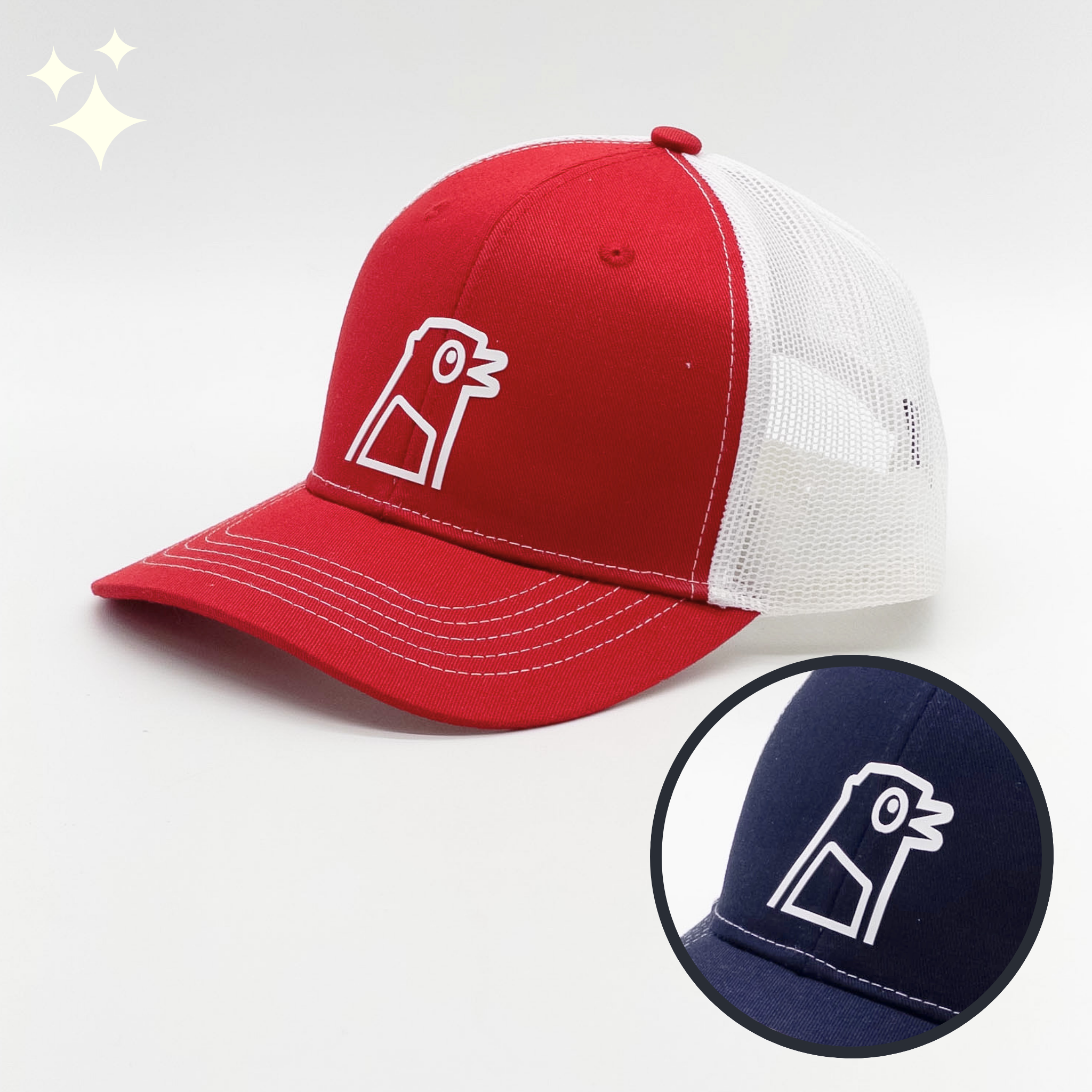 Youth "Lil Big Chicken" Snapback Trucker Cap