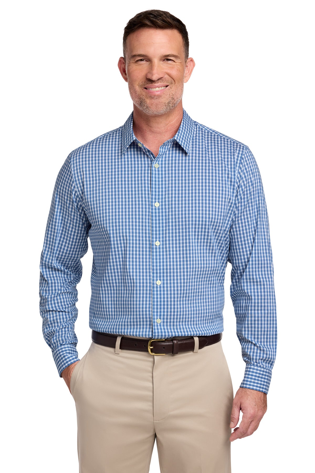 Brooks Brothers ®  Tech Stretch Patterned Shirt BB18006