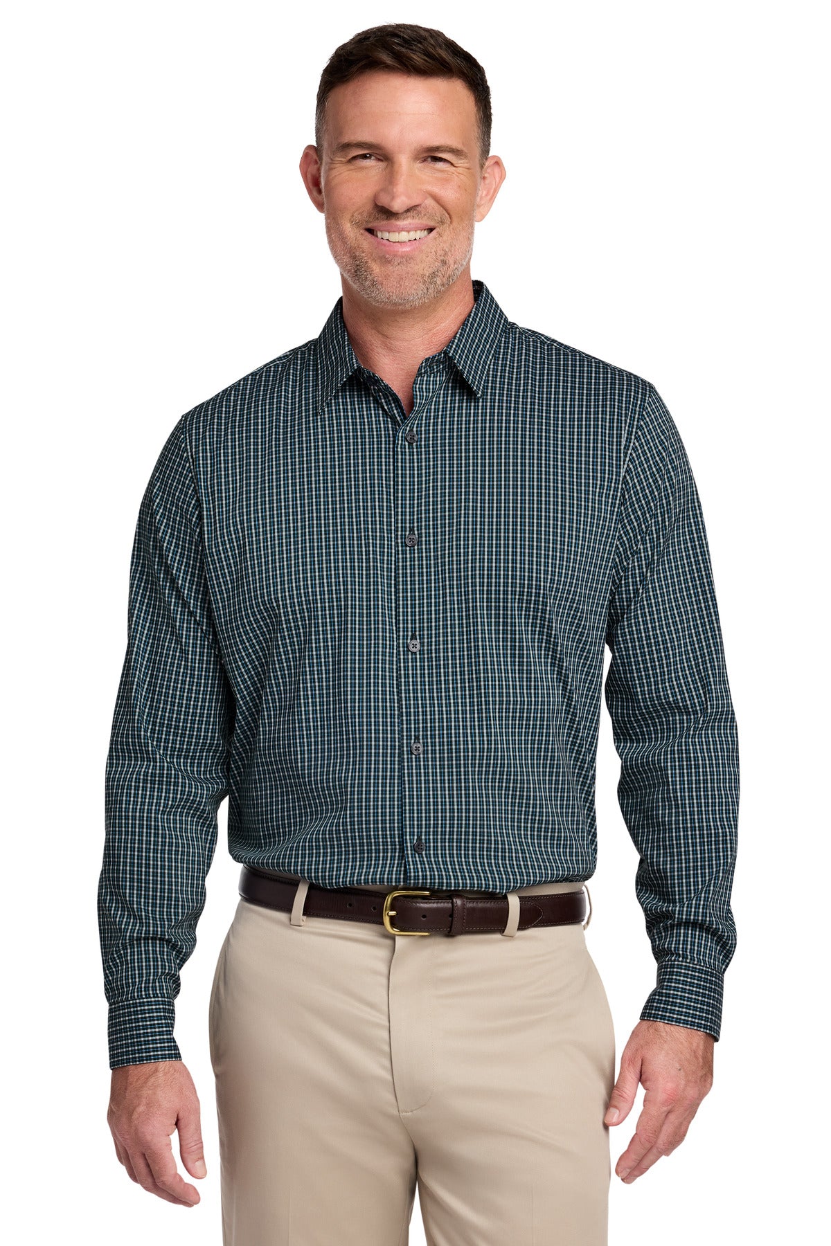 Brooks Brothers ®  Tech Stretch Patterned Shirt BB18006