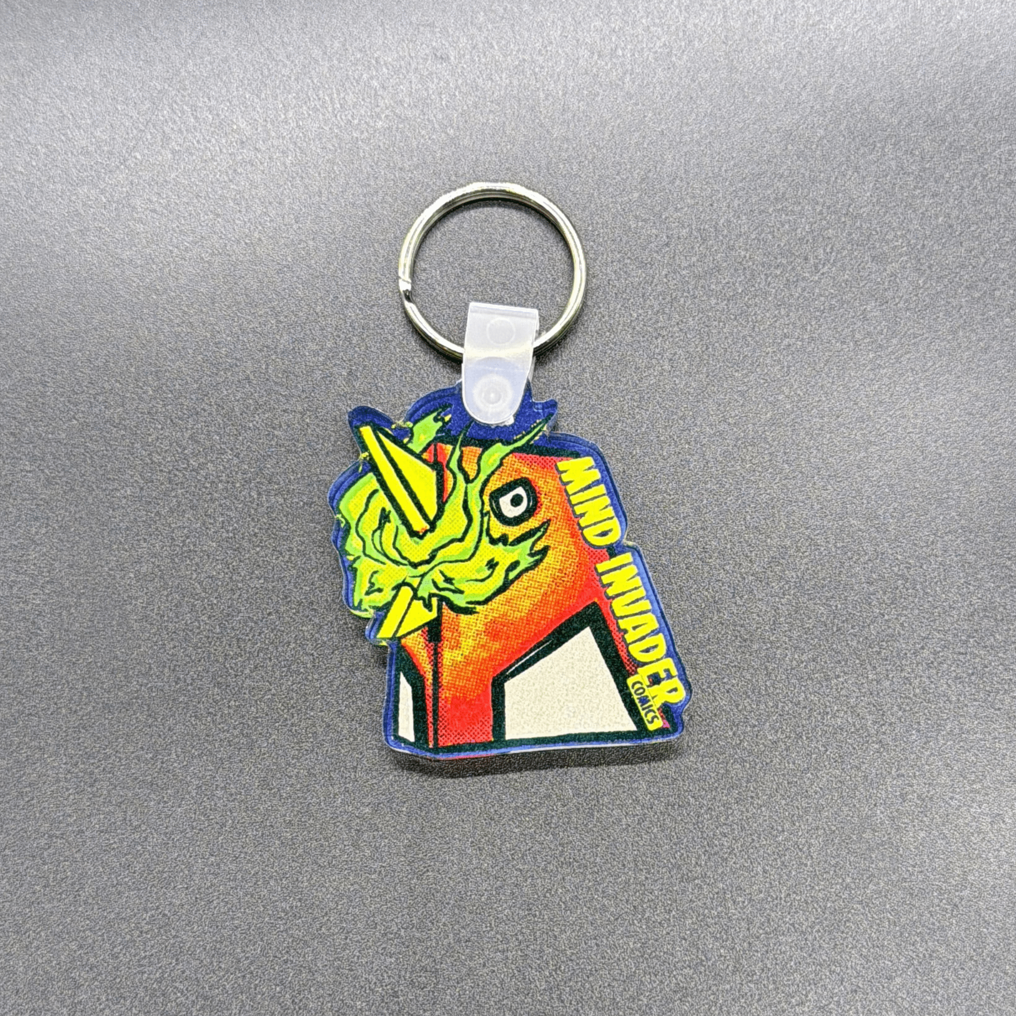FLAMING FOWL Keychain