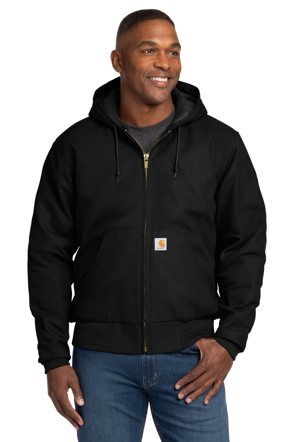 Carhartt  ®  Quilted-Flanne-Lined Duck Active Jac. CT106677