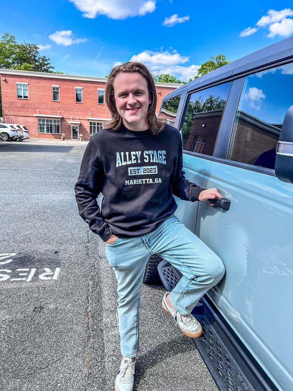 ALLEY STAGE Athletic Sweatshirt