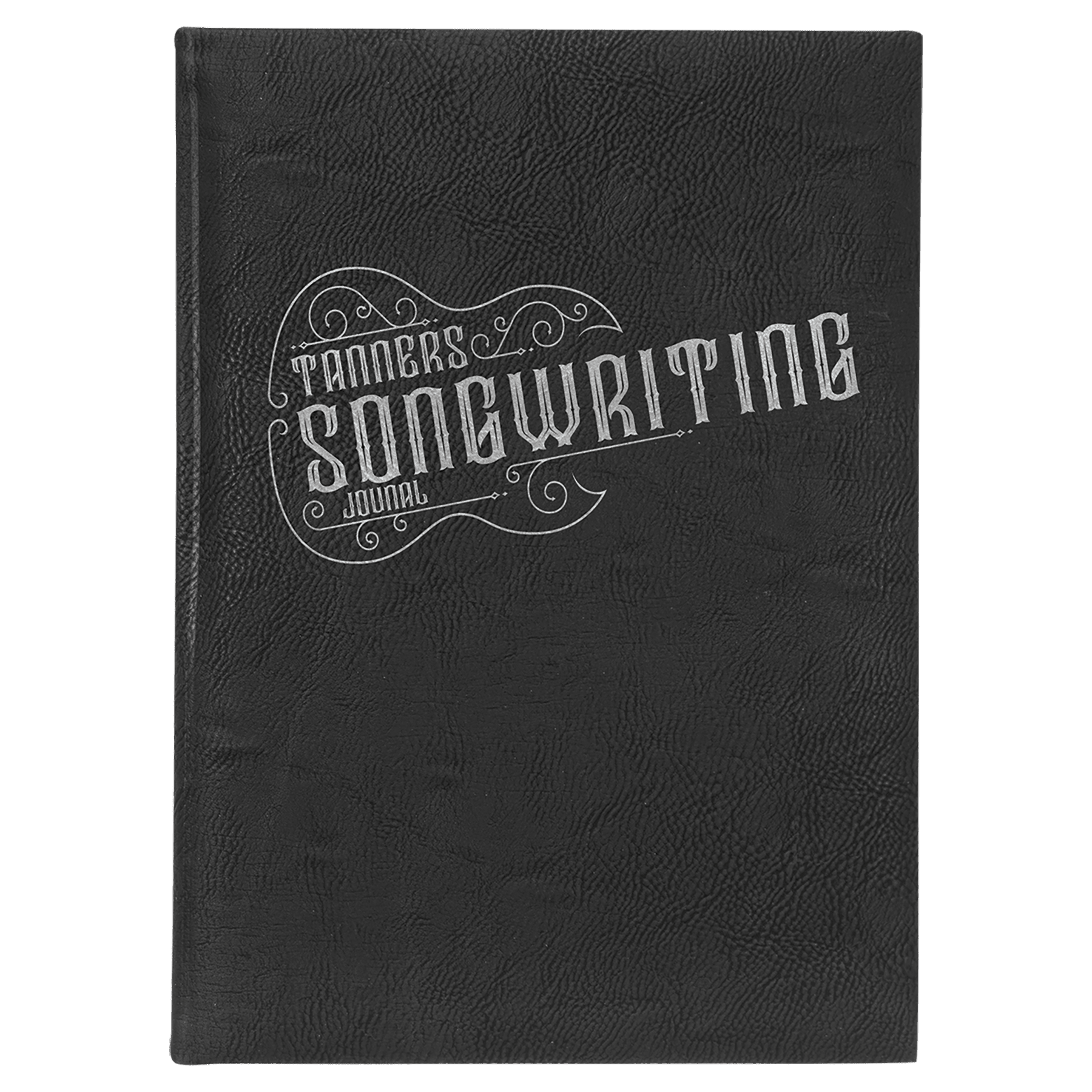 7" x 9 3/4" Laserable Leatherette Journal with Lined Notepad