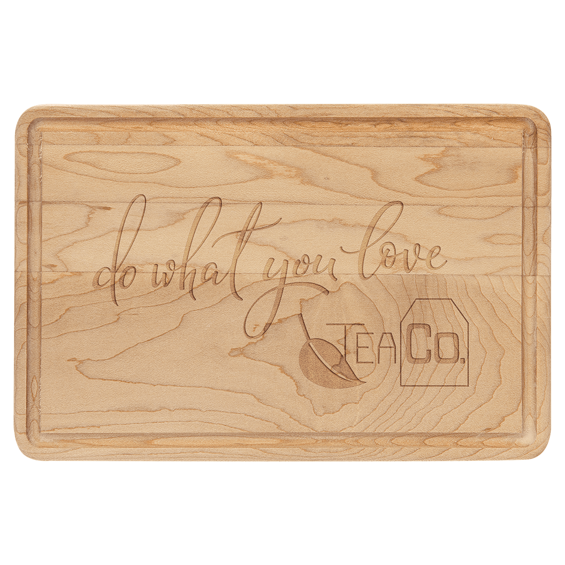 9" x 6" Maple Cutting Board with Drip Ring