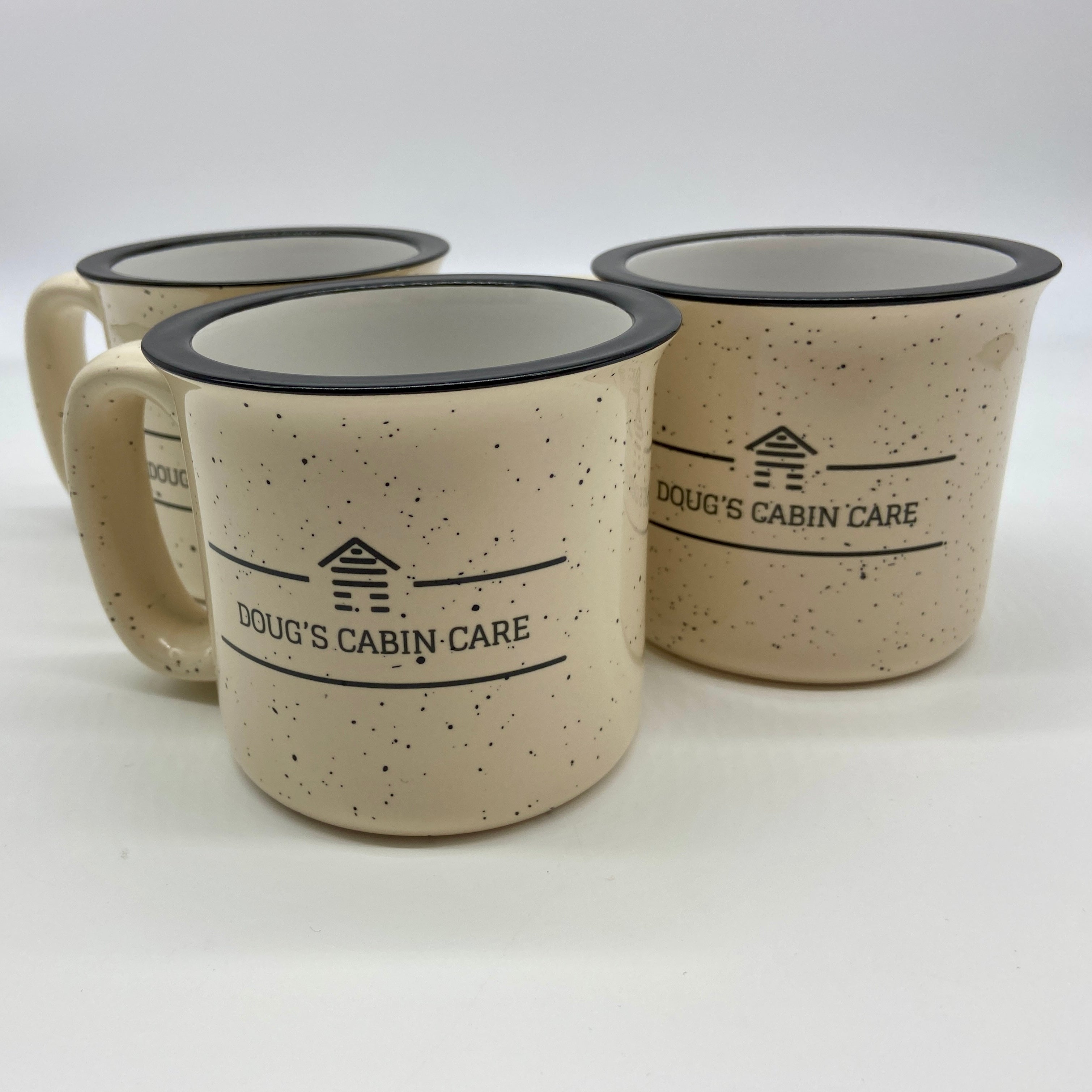 Customizable 13 oz Ceramic Camp Style Mug