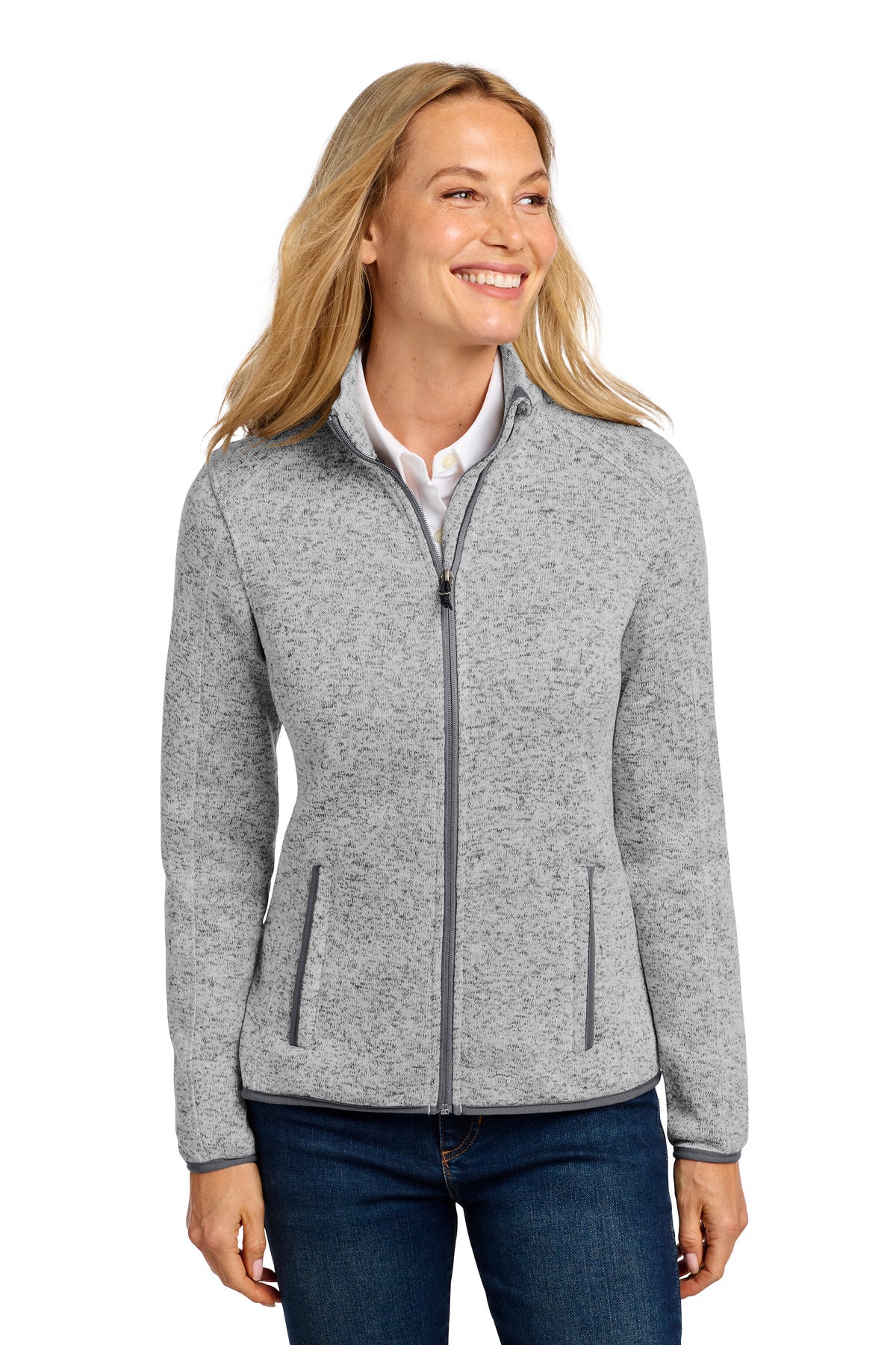Port Authority ®  Women's Sweater Fleece Jacket. L232