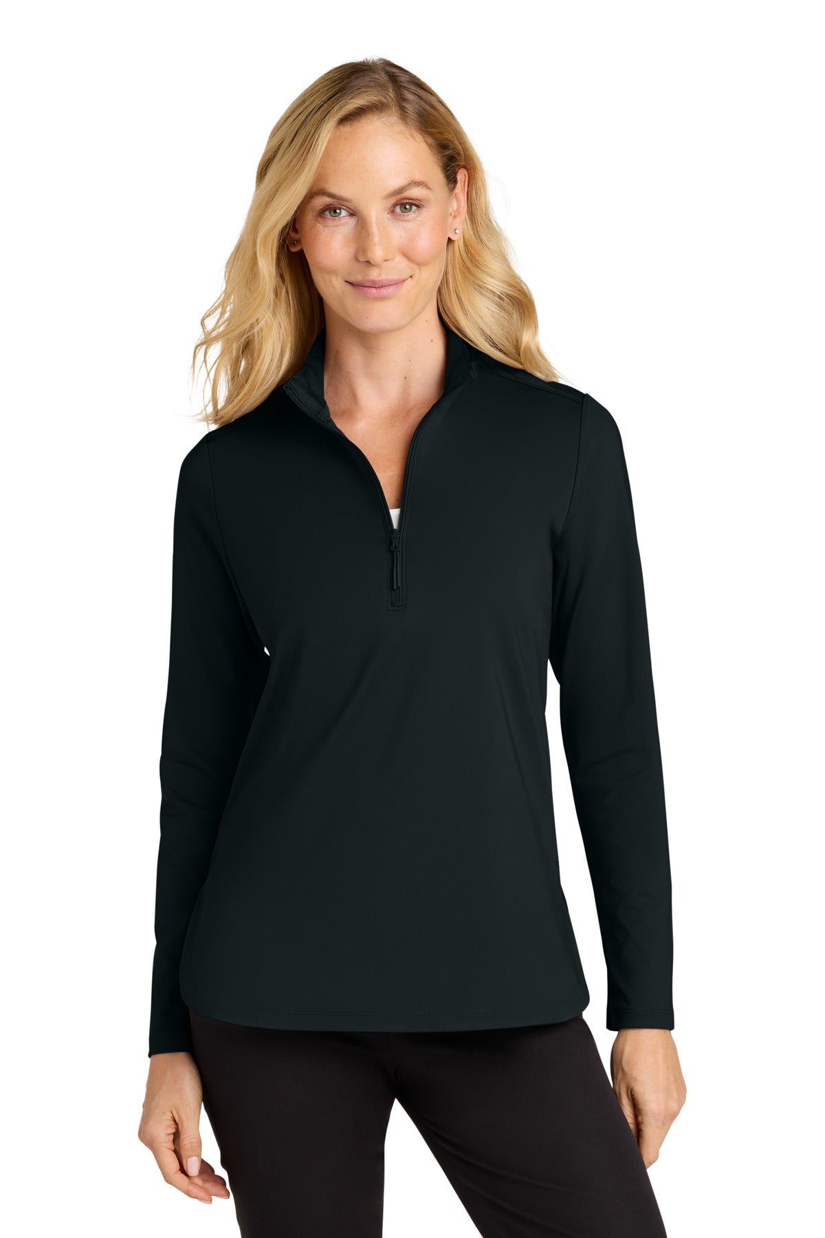 Port Authority ®  Women's C-FREE ®  Double Knit 1/4-Zip LK880