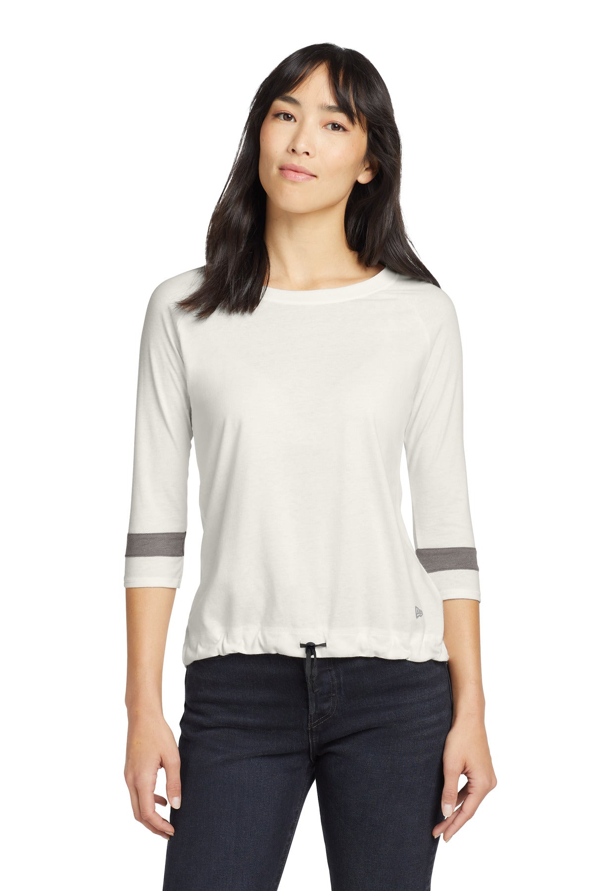 New Era  ®  Women's Tri-Blend 3/4-Sleeve Tee LNEA136