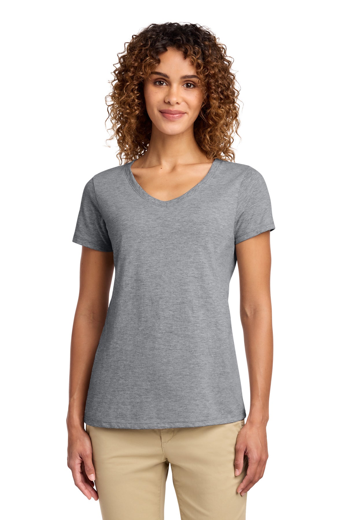 Port & Co ®  Women's Fan Favorite V-Neck Tee. LPC450V