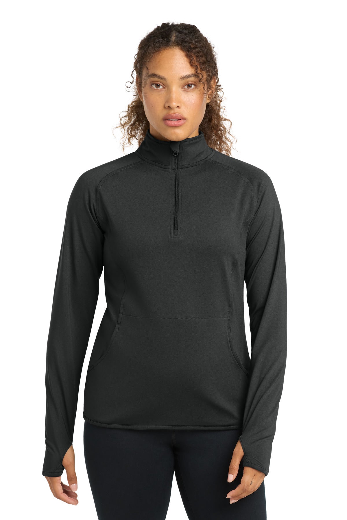 Sport-Tek ®  Women's Sport-Wick ®  Stretch 1/4-Zip Pullover. LST850