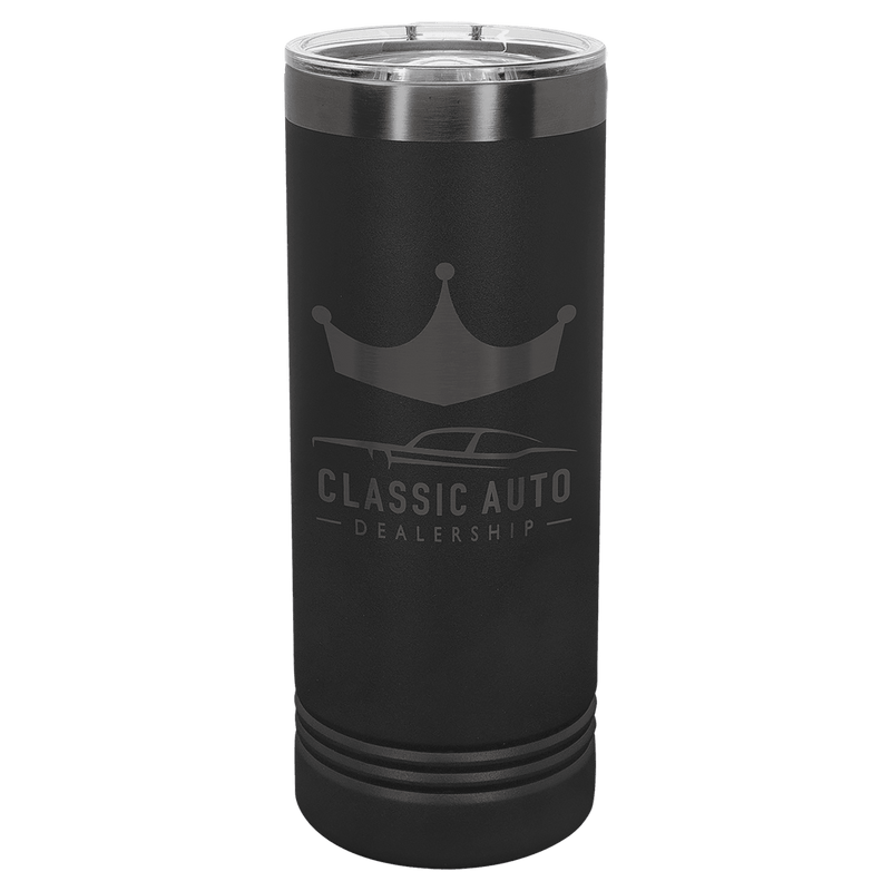 Black Ghost Black Polar Camel 22 oz. Skinny Tumbler