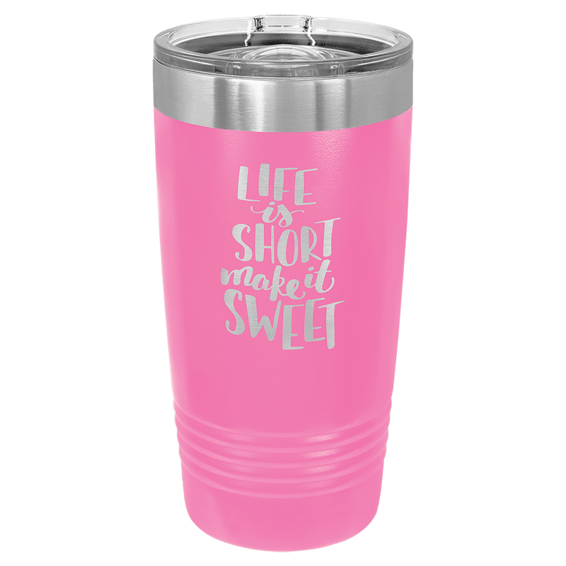 Pink Polar Camel 20 oz. Ringneck Tumbler with Slider Lid