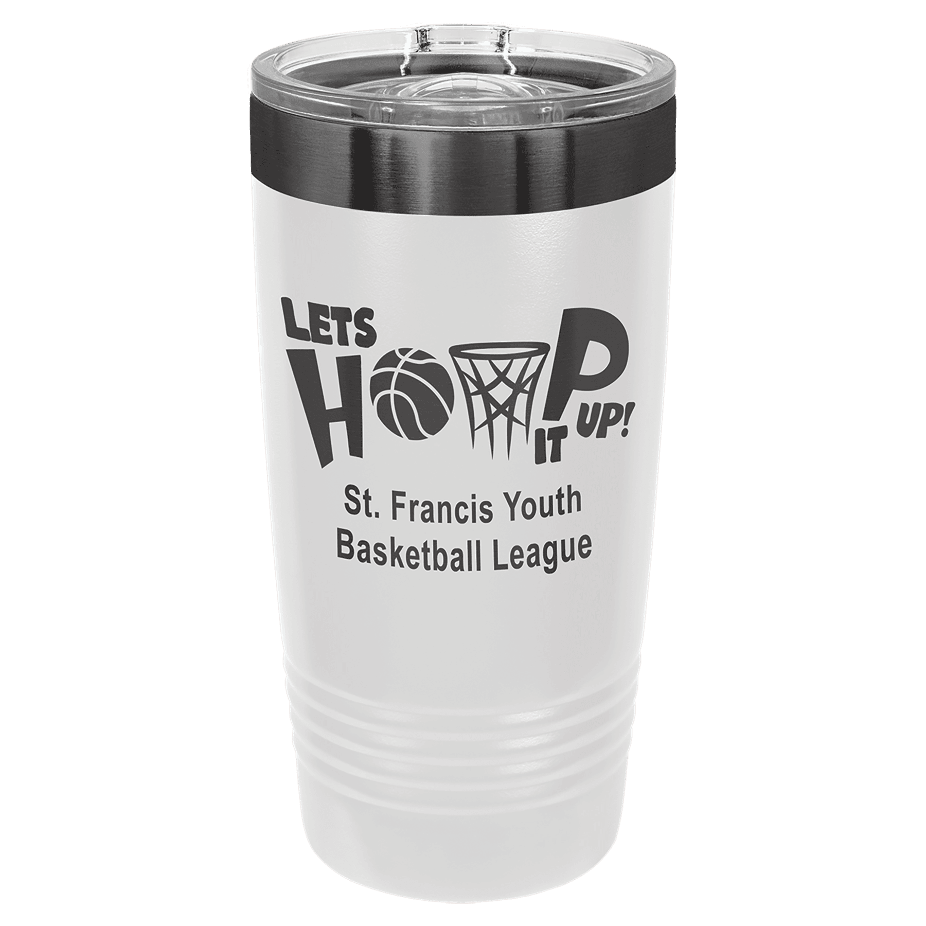White Ghost Black Polar Camel 20 oz. Ringneck Tumbler