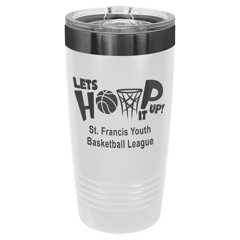 White Ghost Black Polar Camel 20 oz. Ringneck Tumbler