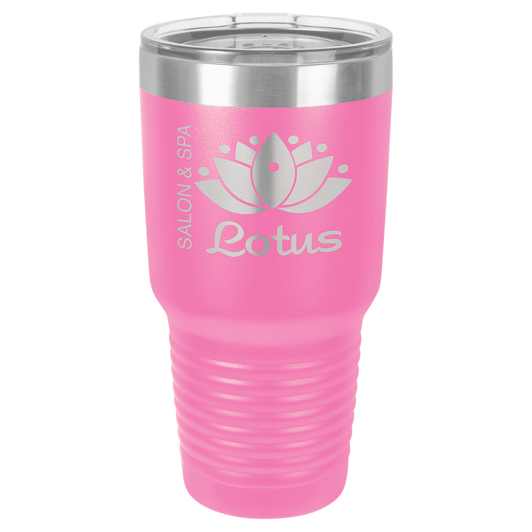 Pink Polar Camel 30 oz. Ringneck Tumbler with Logo Lid