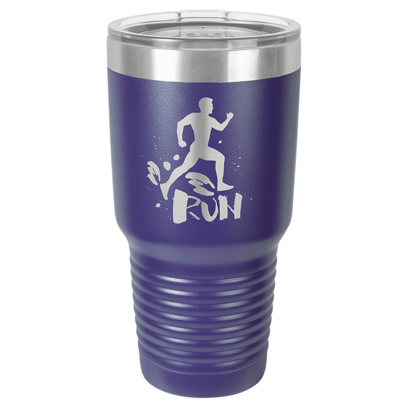 Purple Polar Camel 30 oz. Ringneck Tumbler with Logo Lid