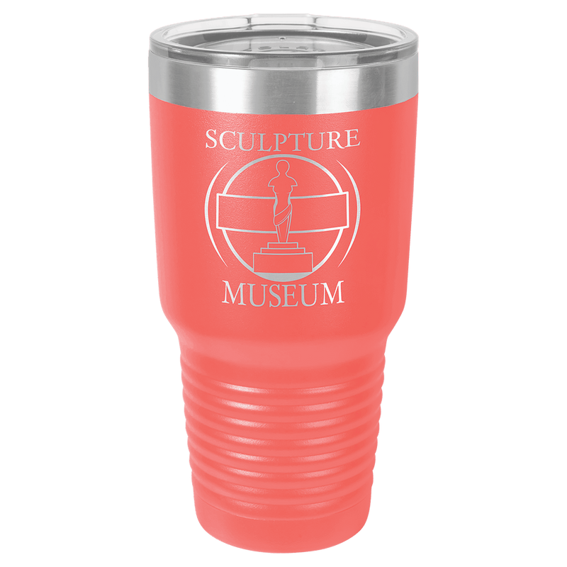 Coral Polar Camel 30 oz. Ringneck Tumbler with Logo Lid