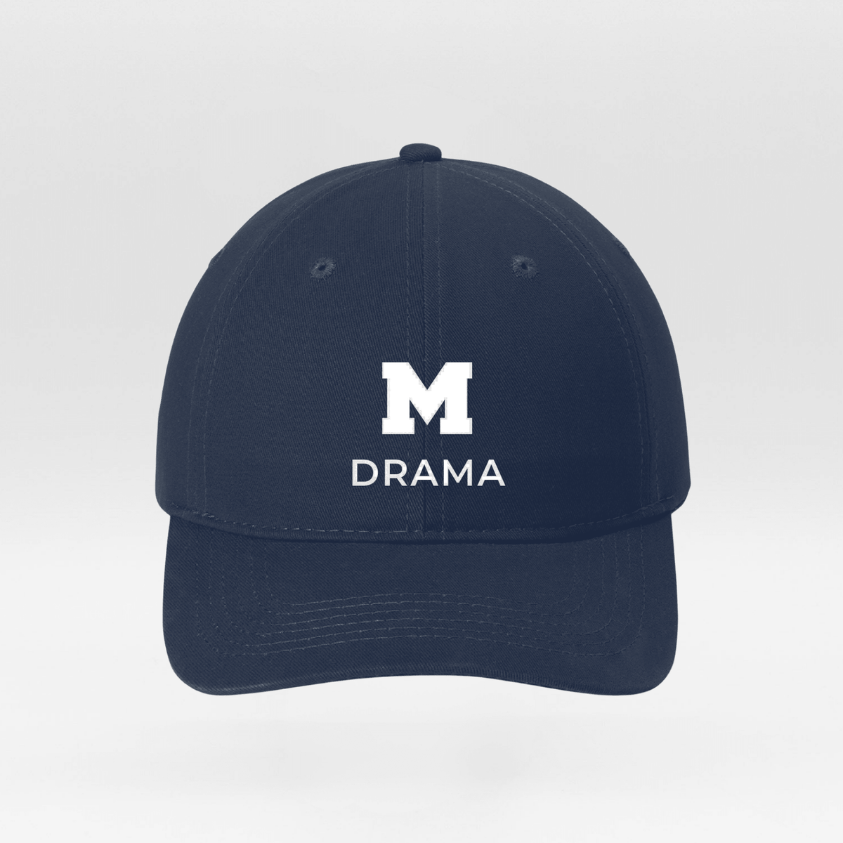 MHS Drama Embroidered Port Authority Low Profile Cap