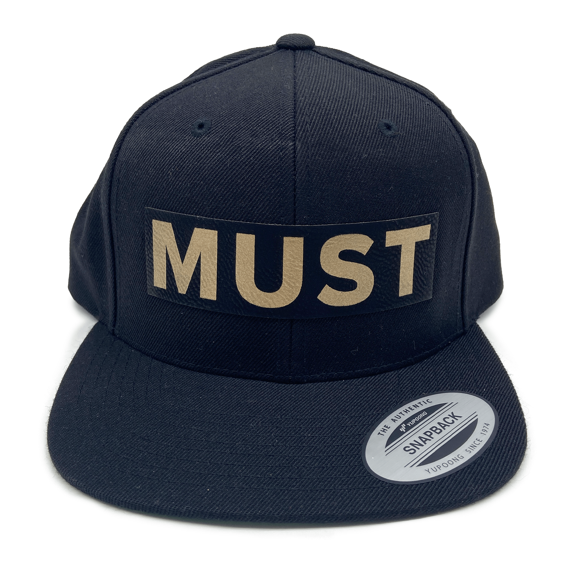 MUST Flat Bill Snapback Cap | SDCT.shop - Sew Dreams Come True®