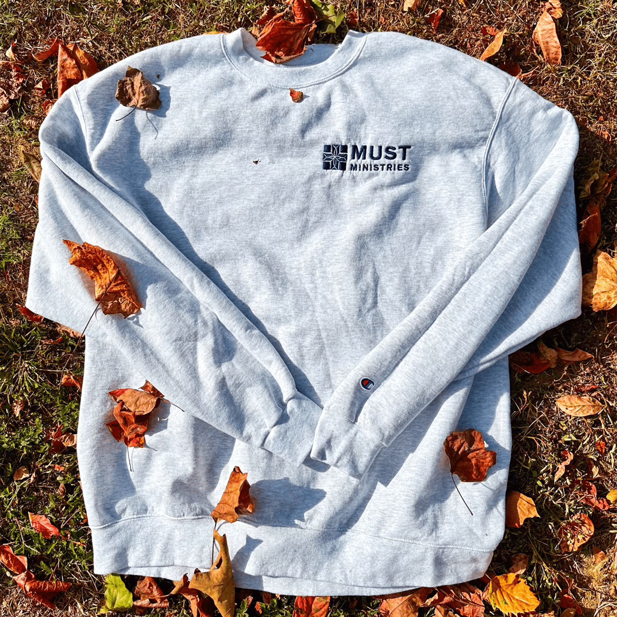 MUST Champion® Powerblend® Crewneck Sweatshirt