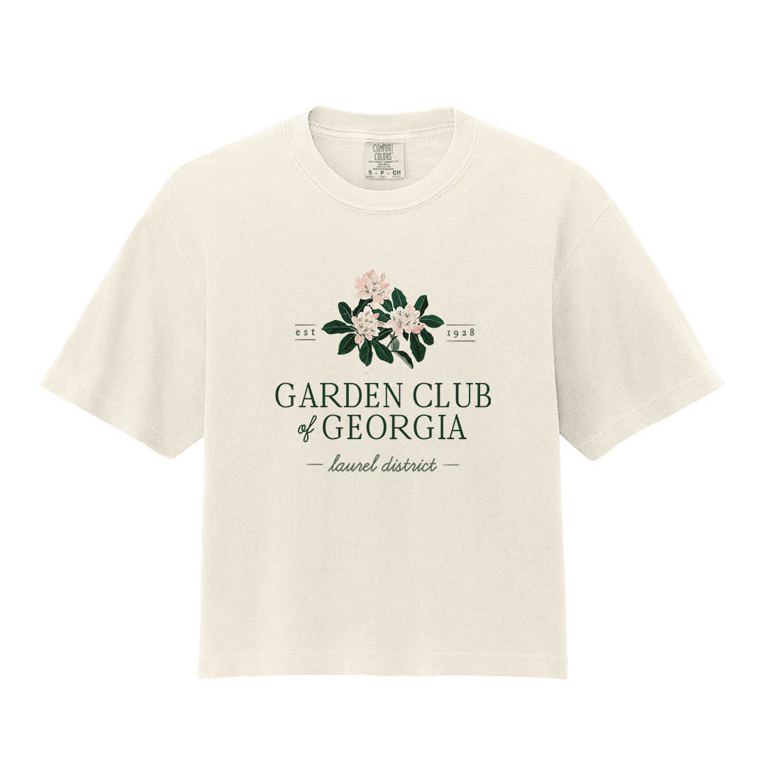 Laurel District GCG Women's Boxy Crop Tee