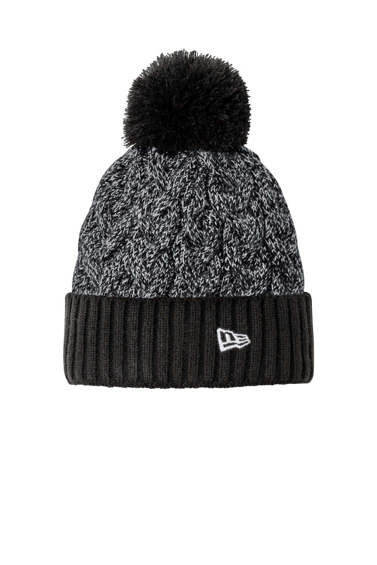 New Era ®  Marled Knit Pom Beanie NE910