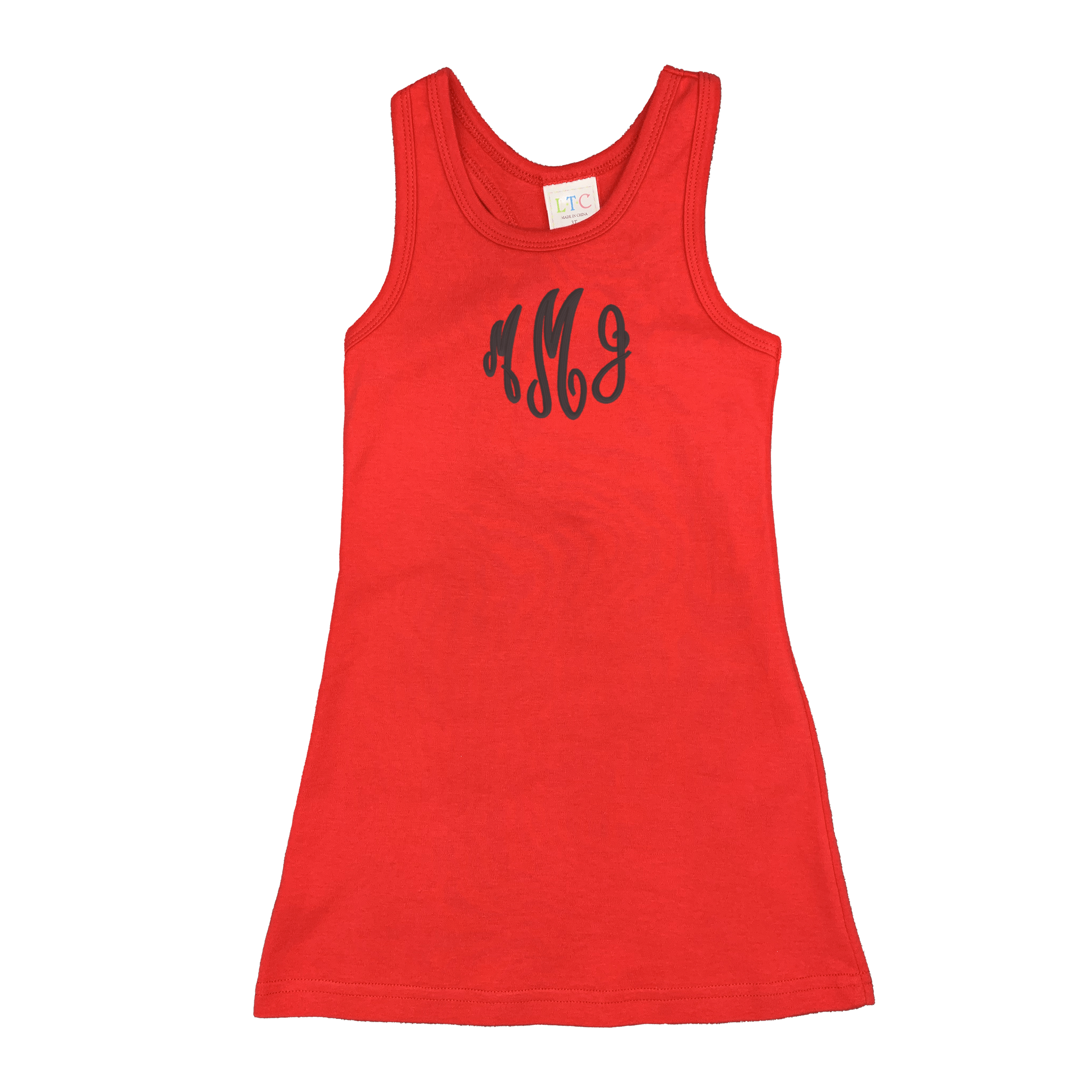 Red Racer Back Dress