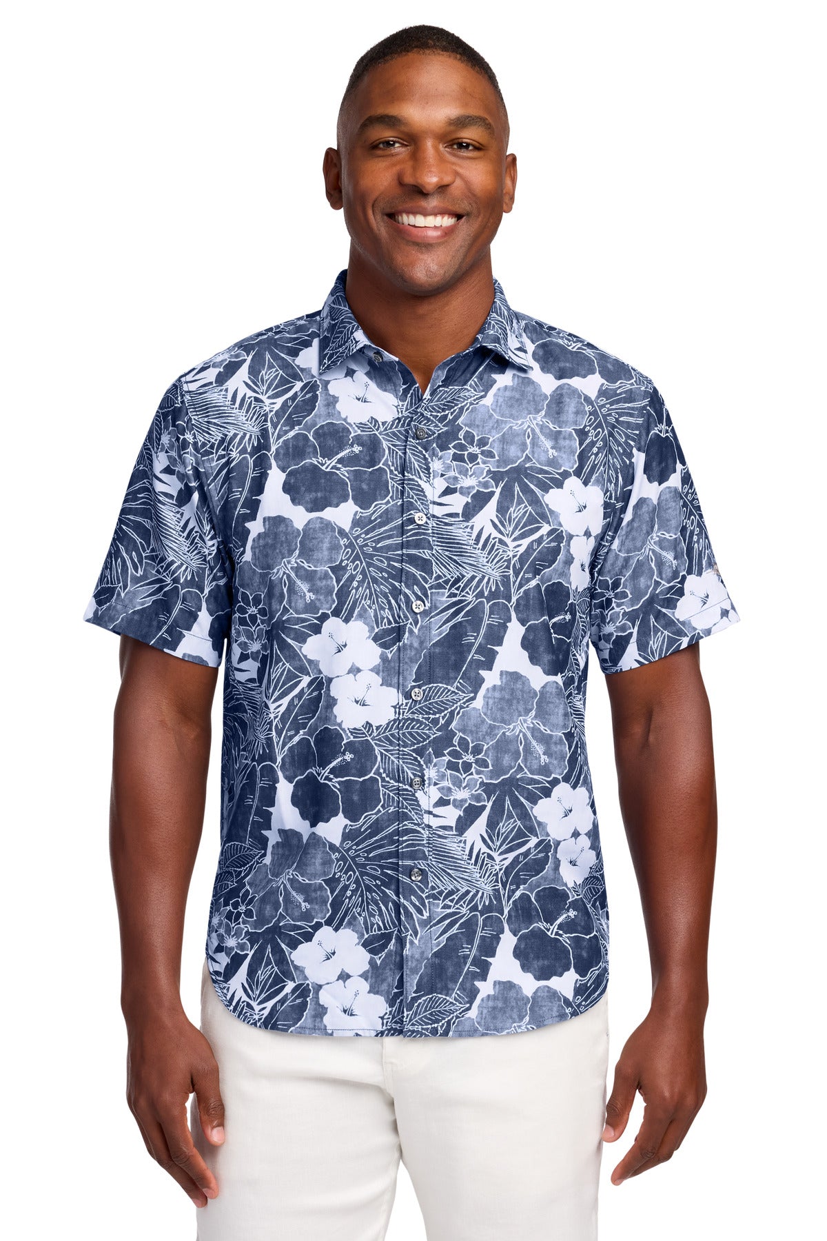 Tommy Bahama ®  Coconut Point Playa Flora Short Sleeve Shirt ST325929TB