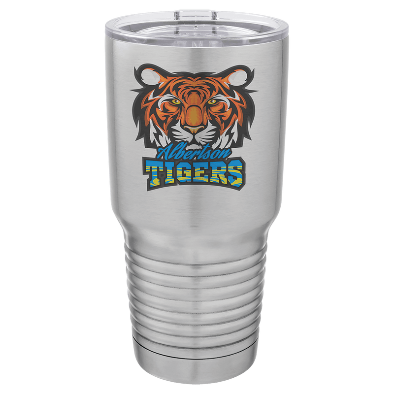 Stainless Steel Sublimatable Polar Camel 30 oz. Vacuum Insulated Tumbler w/Lid