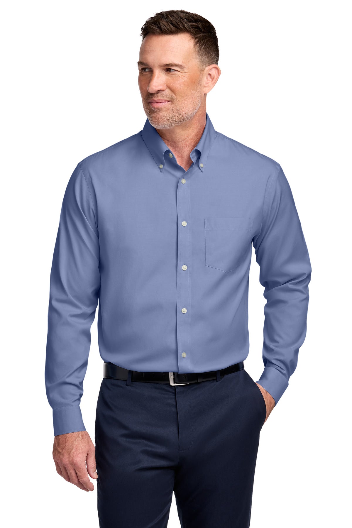 Brooks Brothers ®  Tall Wrinkle-Free Stretch Pinpoint Shirt TBB18000