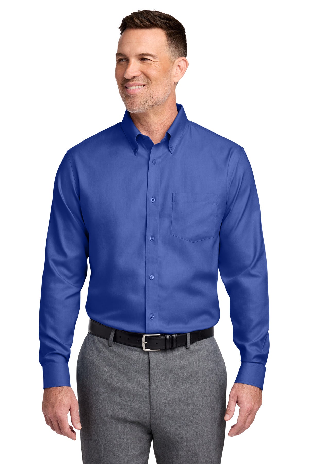 Brooks Brothers ®  Tall Wrinkle-Free Stretch Nailhead Shirt TBB18002