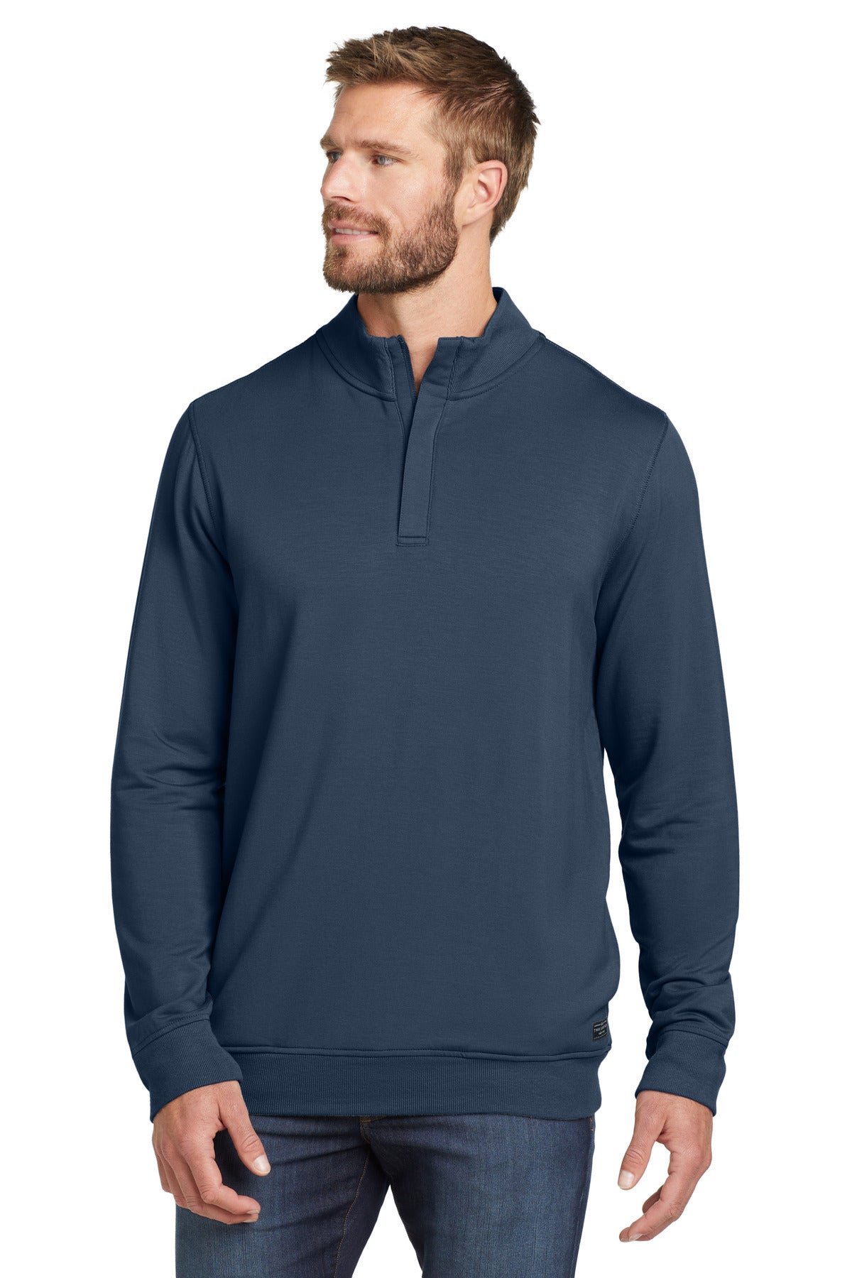 くぅ 1/4-Zip Fleece Pullover | Ultra-Soft Lightweight Warmth | Men