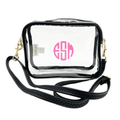 Black Blair Clear Purse