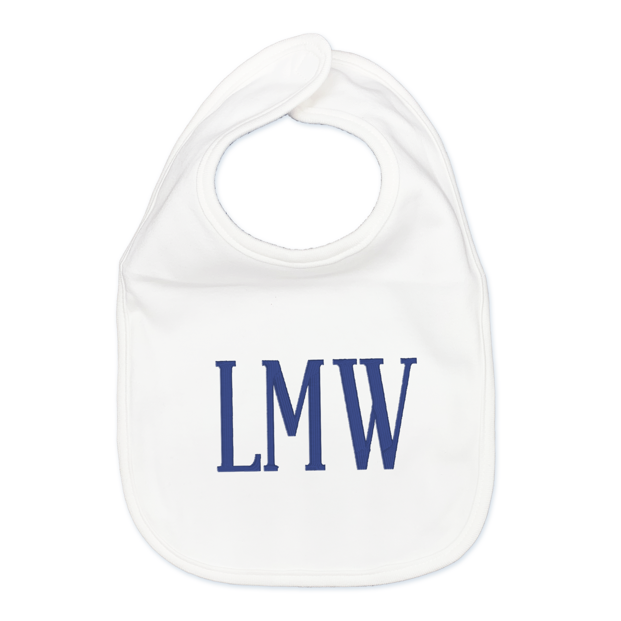 White Cotton Bib