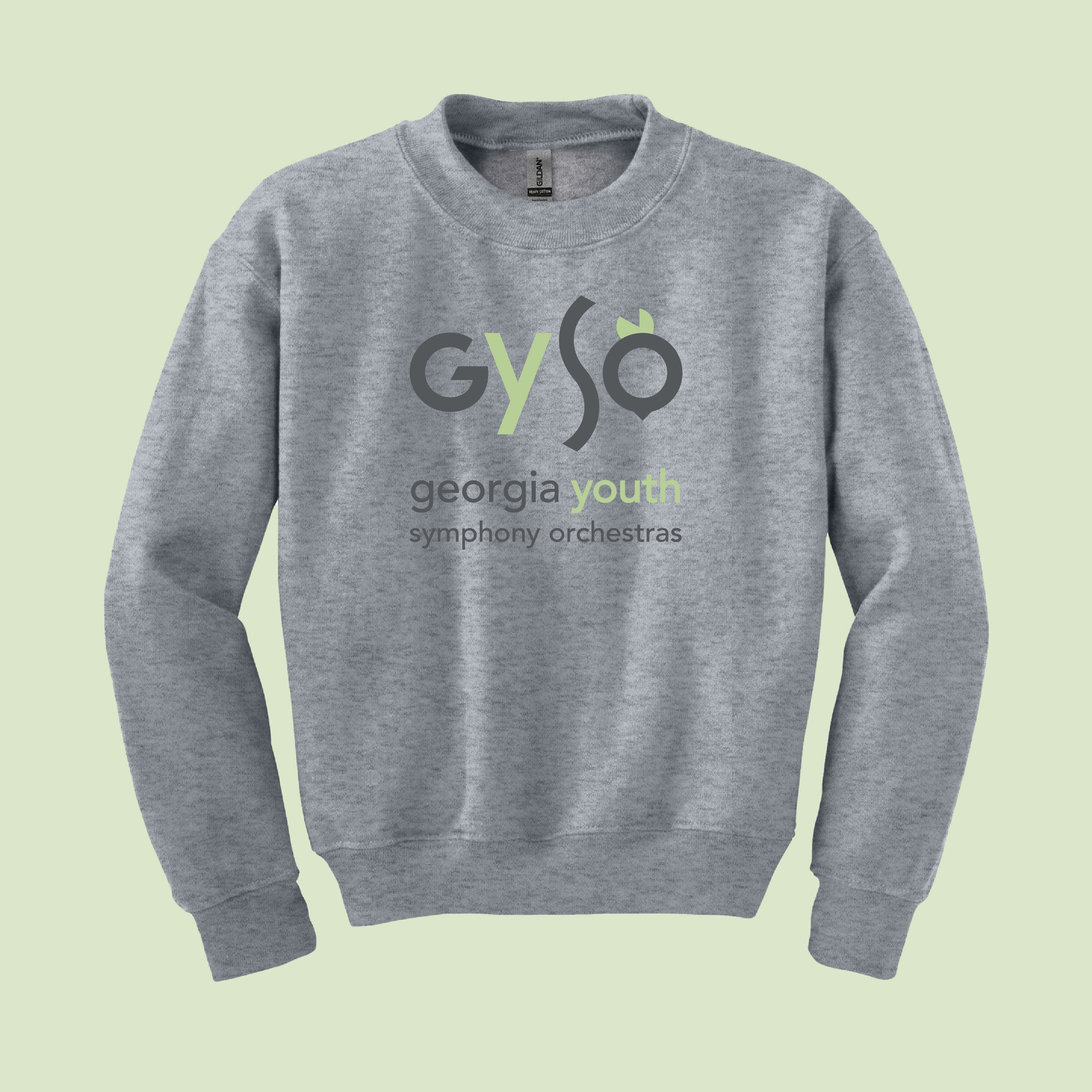 GYSO Youth Heavy Blend™ Crewneck Sweatshirt