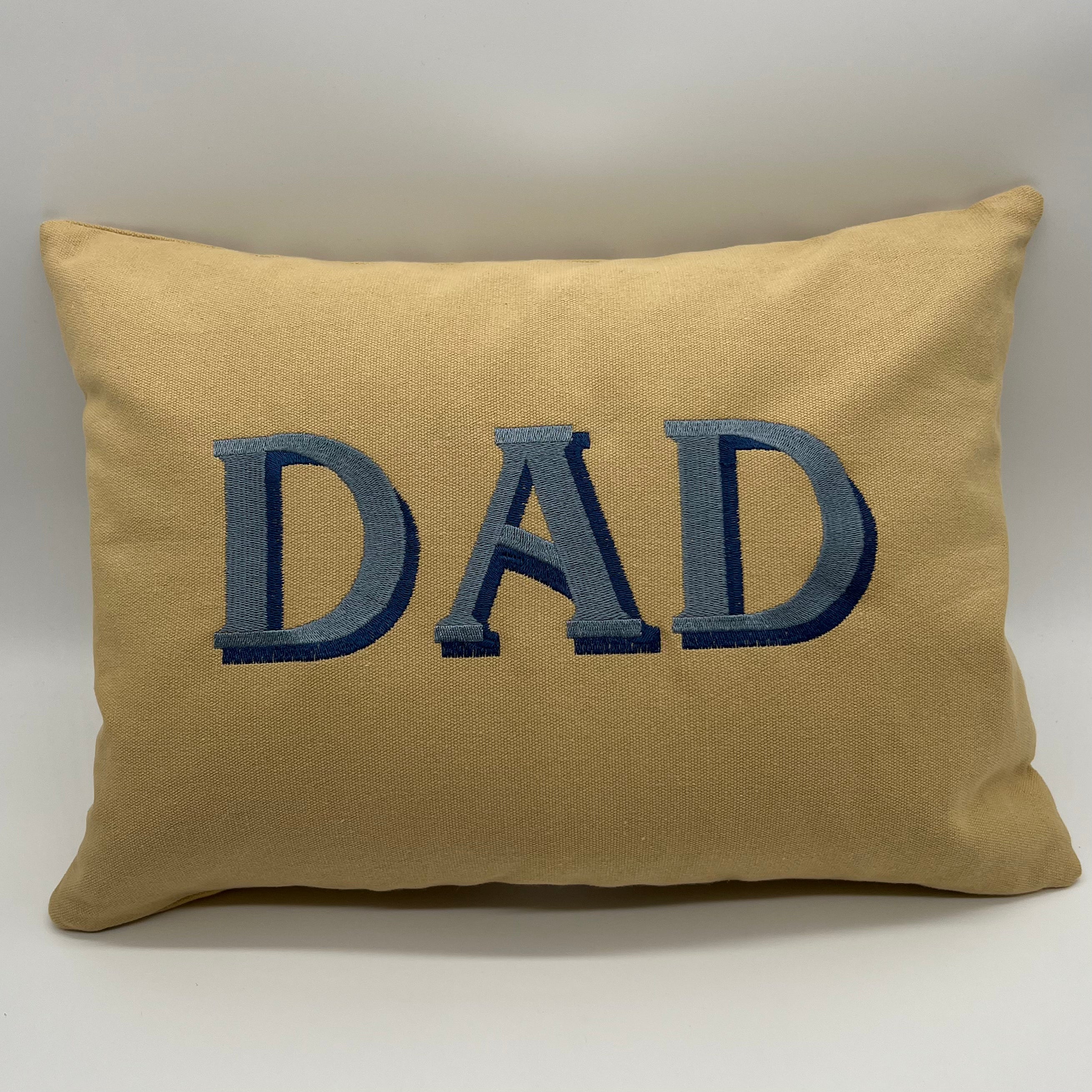 “DAD” Lumbar Pillow